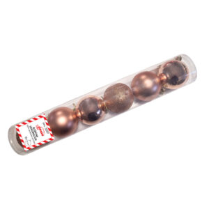 KROGLICE V TUBI - ROSE GOLD, 6cm