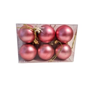 PLASTIČNE KROGLICE - ROSE GOLD, 4cm