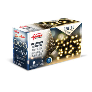 LED LAMPICE, NIZ, 120 LED