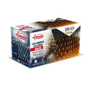 LED LAMPICE, MREŽA, 100 LED