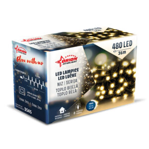 LED LAMPICE, NIZ, 480 LED