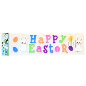 EASTER DECORATIVE GEL WINDOW STICKER 500x142mm