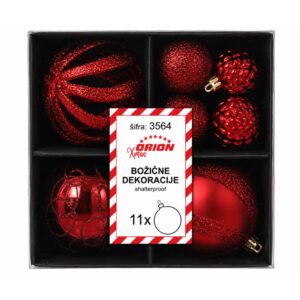 KUGLICE PLASTIČNE PRESTIGE, Ø8cm