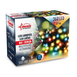 LED LAMPICE, NIZ, 360LED, 27m