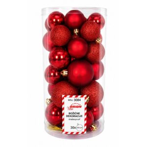 KUGLICE PLASTIČNE CRVENE Ø4-6cm